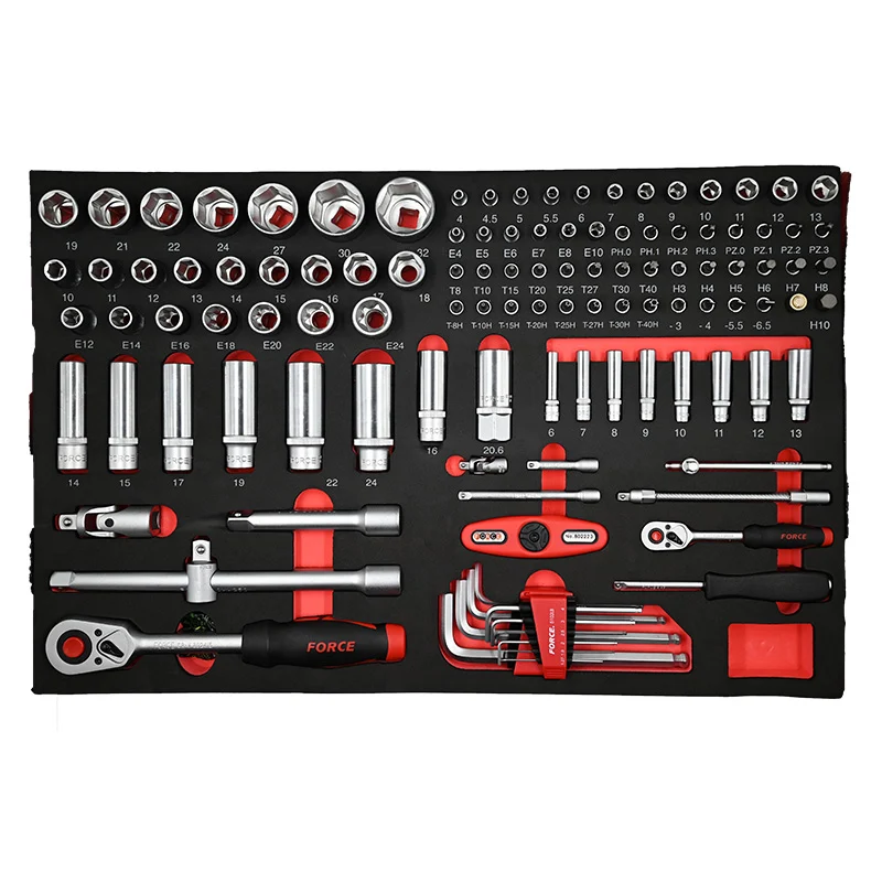 116pc 1/4" (Inch) & 1/2" (Inch) Socket Combination Set