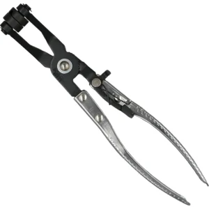 Angled Flat Band Hose Clamp Plier