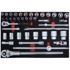 42pc 1/2" (Inch) & 3/4" (Inch) Socket Combination Set
