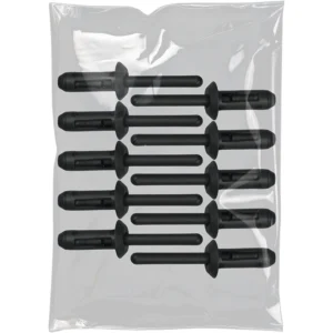 10pc Plastic Rivet 6x17.2mm