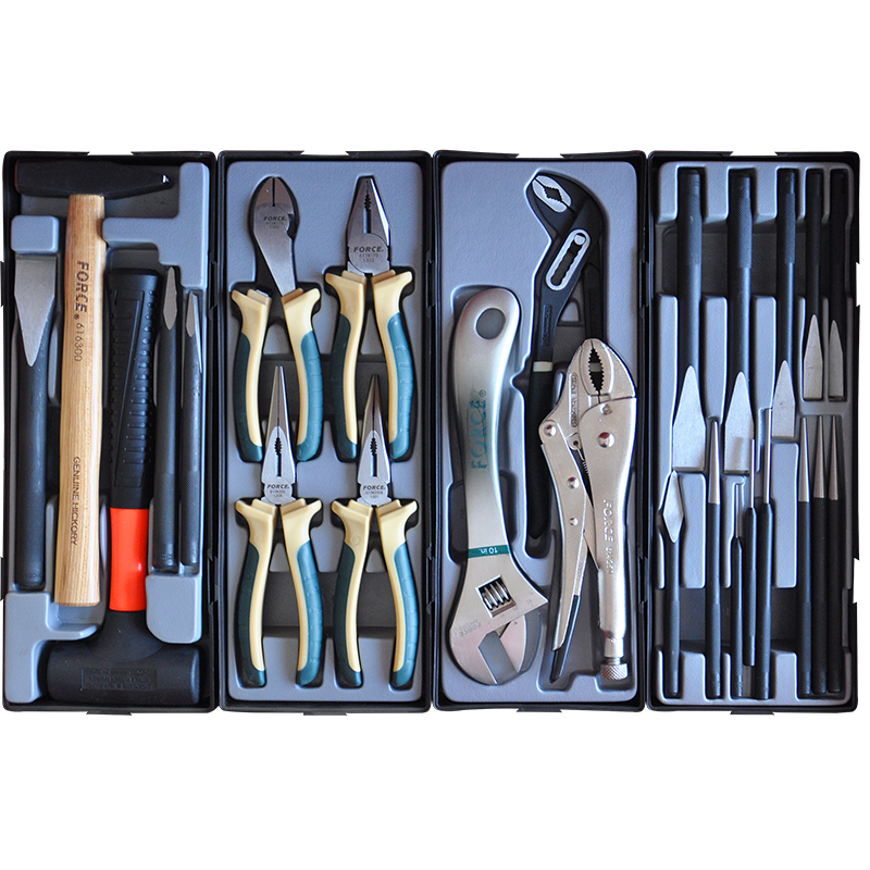 Red 7 Drawer Trolley with 286pc Tools - Image 6