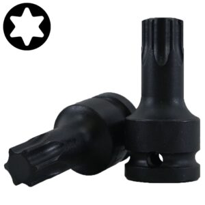 1/2" (Inch) Star Impact Socket Bit T70 (One Piece)