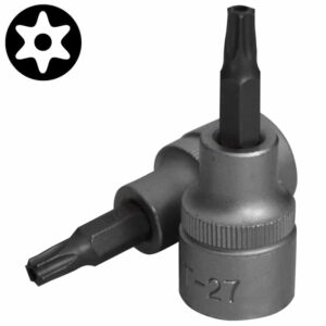 3/8" (Inch) Star Tamperproof Socket Bit T27H