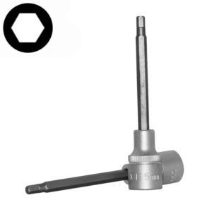 1/2" (Inch) Hex Socket Bit 5 110mm