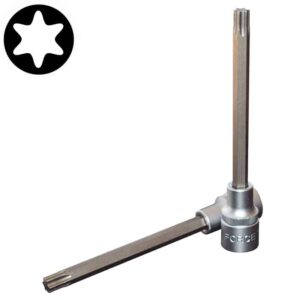 1/2" (Inch) Star Socket Bit T45 140mm