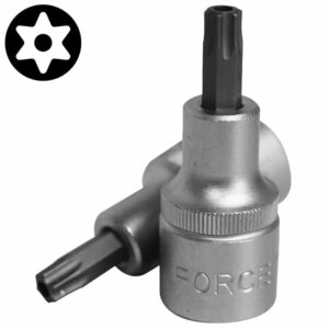 1/2" (Inch) Star Tamperproof Socket Bit T-30H 55mm