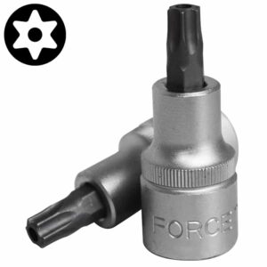 1/2" (Inch) Star Tamperproof Socket Bit T-40H 55mm