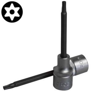 1/2" (Inch) Star Tamperproof Socket Bit T-27H 100mm