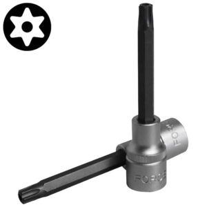 1/2" (Inch) Star Tamperproof Socket Bit T-45H 100mm