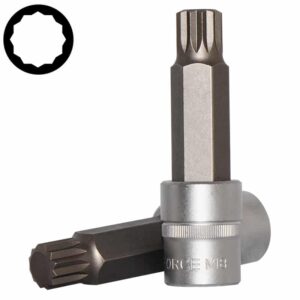 1/2" (Inch) Spline Socket Bit M18 100mm