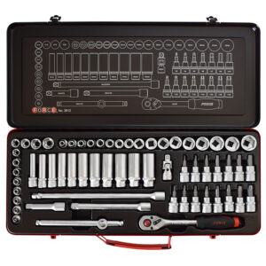 61pc 3/8" (Inch) Socket Combination Set