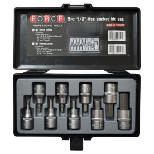 9pc Hex Socket Bit Set