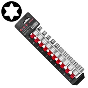 10pc 1/2" (Inch) Star Socket Set