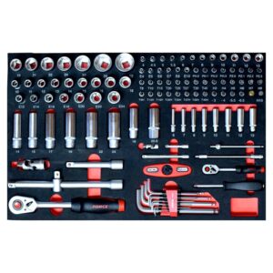 116pc 1/4" (Inch) & 1/2" (Inch) Socket Combination Set