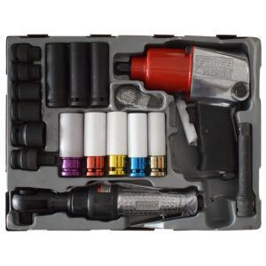 21pc 1/2" (Inch) Impact Wrench & Socket Set