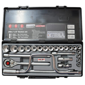 26pc 1/2" (Inch) 12pt. Flank Socket Set