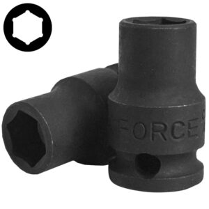 3/8" (Inch) 6pt. Magnetic Flank Impact Socket 10