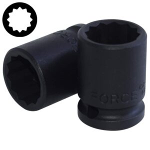 1/2" (Inch) 12pt. Impact Socket 20