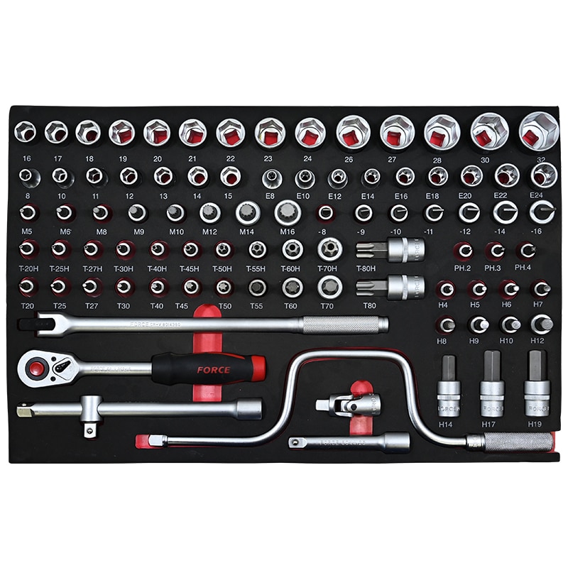 88pc 1/2" (Inch) Socket Combination Set