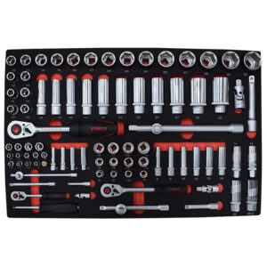 88pc 1/4" (Inch) & 3/8" (Inch) & 1/2" (Inch) Socket Combination Set