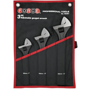 3pc Shifting Spanner Set (Pouch)