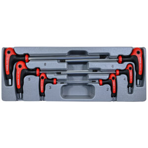 6pc Hex & Hex Ball Point Grip Key Set