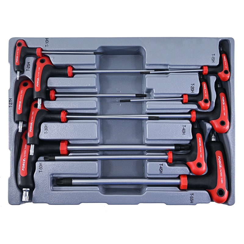 10pc Star Tamperproof Grip Key Set