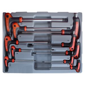 10pc Hex Ball Grip Key Set