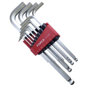 11pc Hex Ball Point Long Key Set