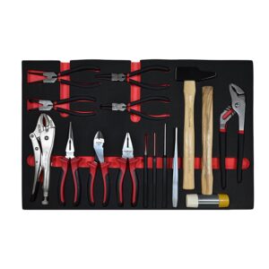 15pc Pliers & Hammer Set