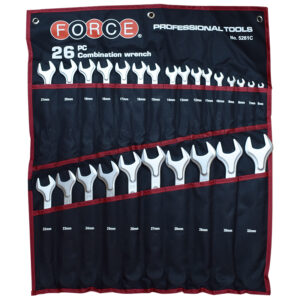 26pc Combination Wrench Set (Cloth Bag)