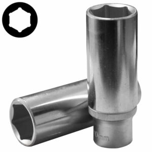 1/2" (Inch) 6pt. Deep Flank Socket 18