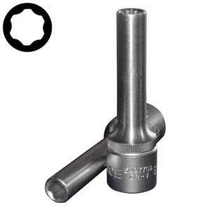 1/2" (Inch) Deep Surface Drive Socket 8