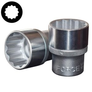 1/2" (Inch) 12pt. Flank Socket 25