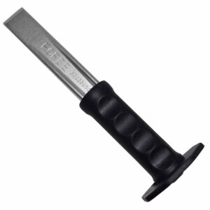 Ribbed Flat Chisel with Sheath Handle 29 x 250mm