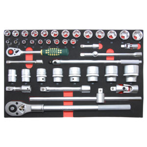 42pc 1/2" (Inch) & 3/4" (Inch) Socket Combination Set