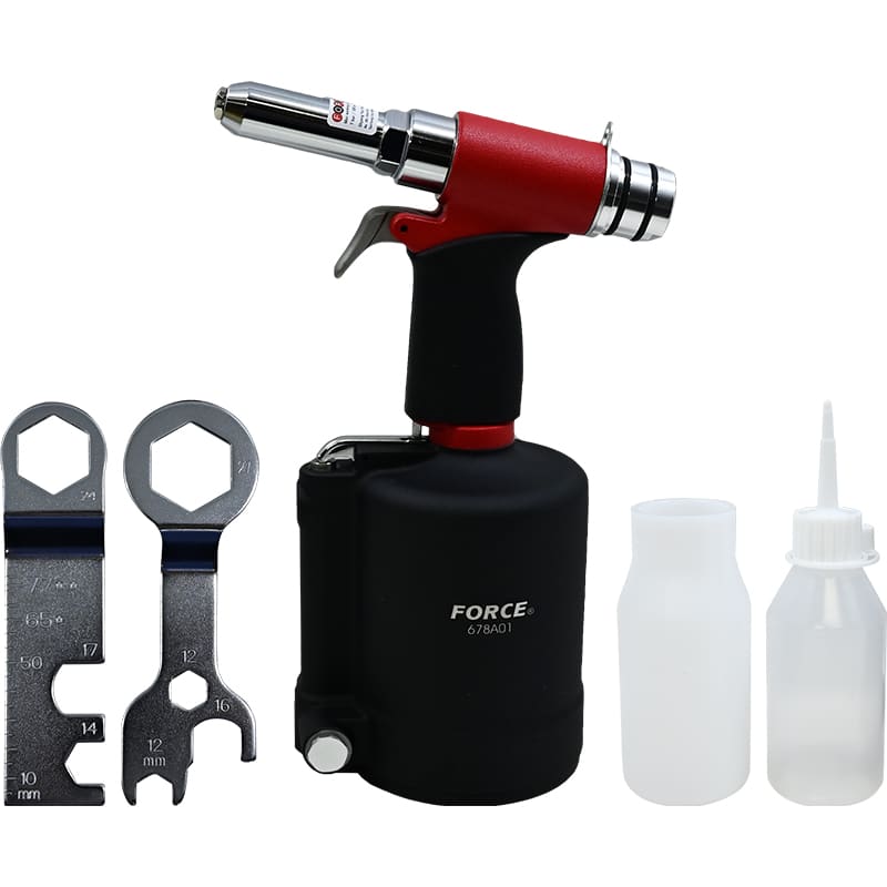 Professional Heavy Duty Pneumatic Rivet Gun - Force Tools