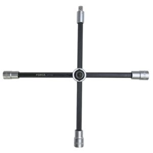 Foldable Adjustable Cross Socket Wrench 16" (Inch)