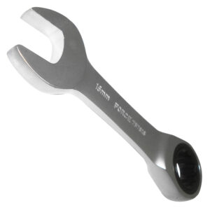 Stubby Flat Gear Wrench 16