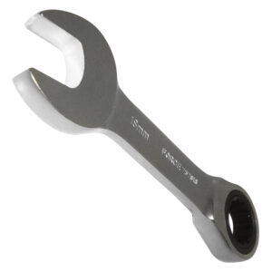 Stubby Flat Gear Wrench 18