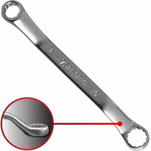 45° Midget Offset Ring Wrench 8x10