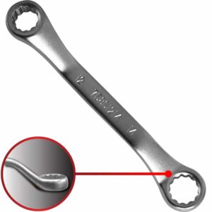 45° Midget Offset Ring Wrench 12x14