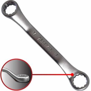45° Midget Offset Ring Wrench 14x15