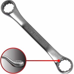 45° Midget Offset Ring Wrench 18x19