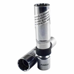 3/8" (Inch) Magnetic Universal Spark Plug Socket 16 95mm (Ball Type)
