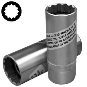 1/2" (Inch) Magnetic Spark Plug Socket 20.6 70mm