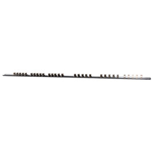1/4" (Inch) Socket Rail 30pc