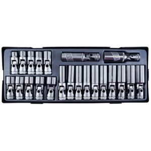 22pc 3/8" (Inch) Universal Socket Set