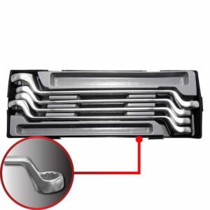 4pc 75° Offset Ring Wrench Set