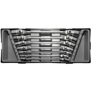 7pc Hinged Socket Wrench Set